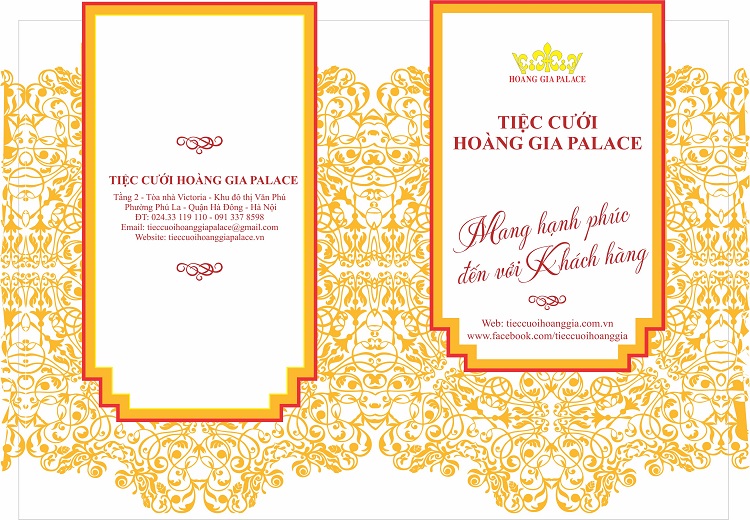 Mẫu kẹp hợp đồng tiệc cưới